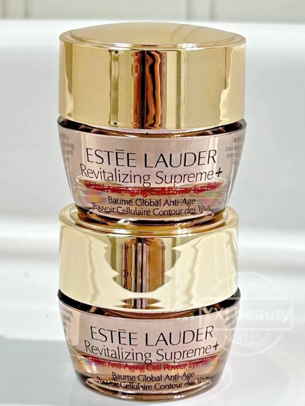 New 2x Estee Lauder Revitalizing Supreme Global Cell Power Eye Balm Travel 5ml